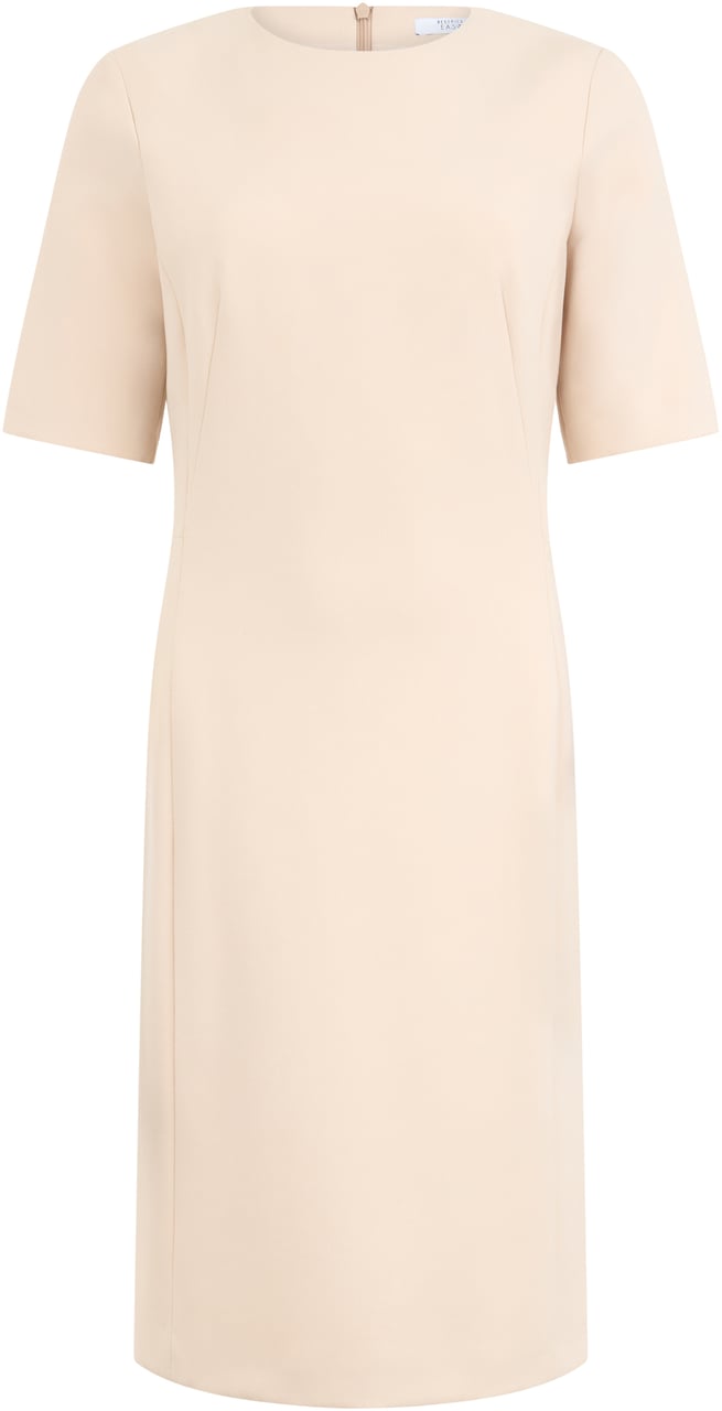 Peserico Minimal dress with versatile design. Neutraal