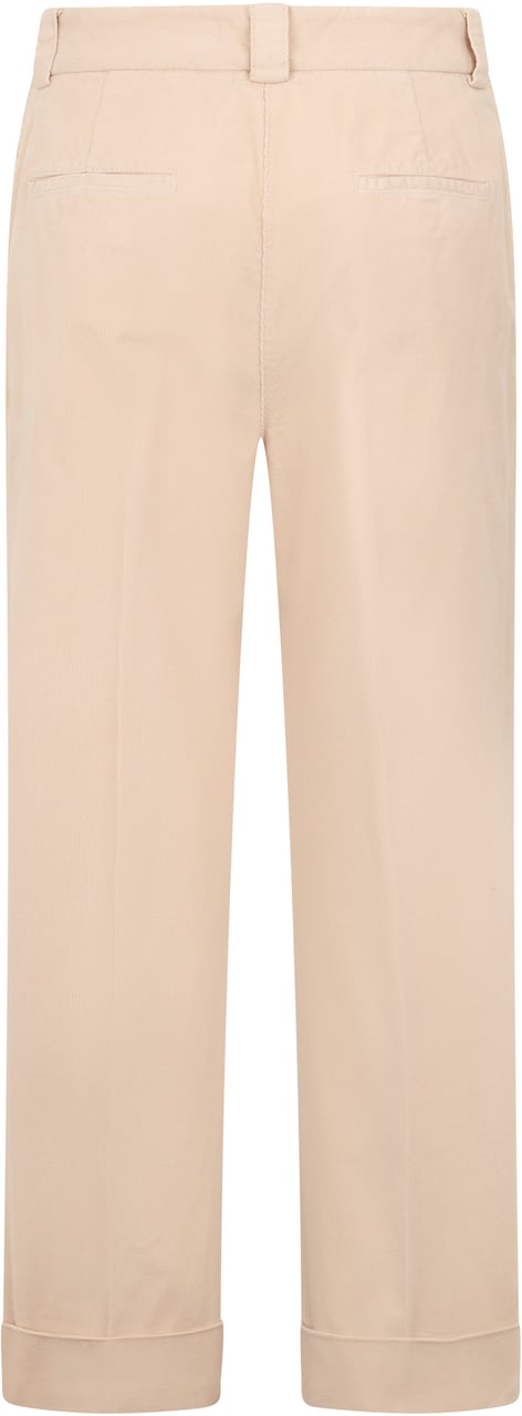 Peserico Straight cut trousers, minimal and versatile. Roze