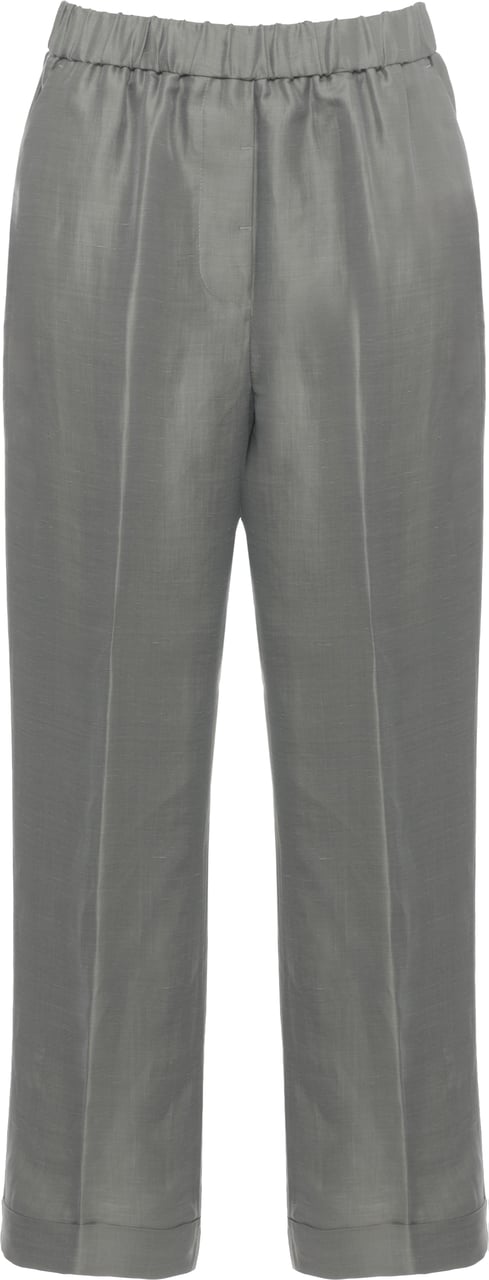 Peserico Trousers Green Lime