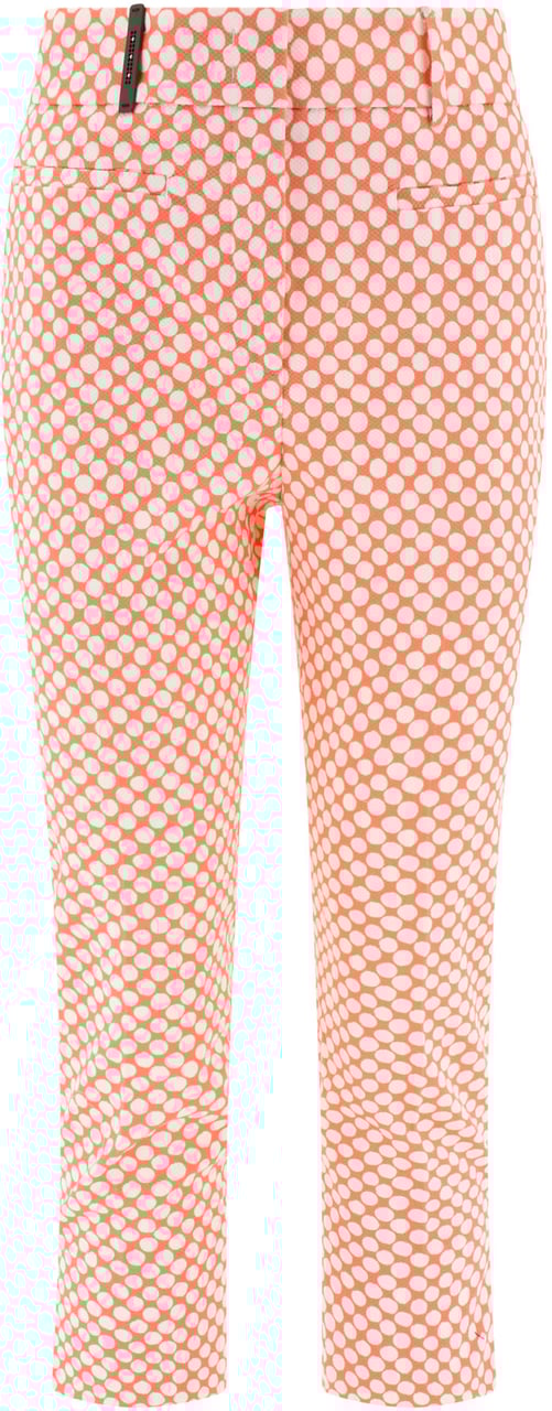 Peserico Polka-dots trousers Roze