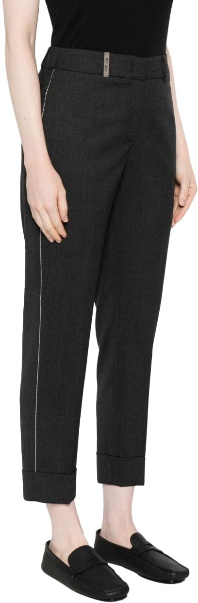 Peserico Peserico Pantaloni Grigio Grijs