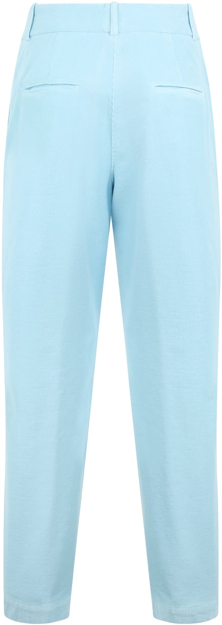 Peserico Pants with elegant blue striped design. Lichtblauw