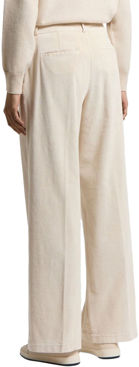 Peserico Peserico Pantaloni Bianco Wit