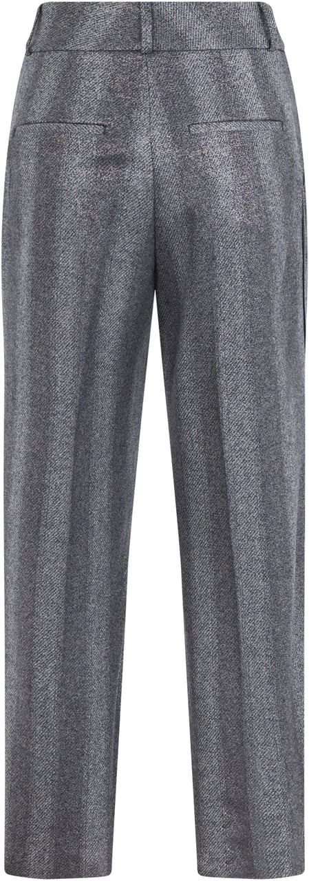 Peserico Elegant pants in shades of gray with a casual and versatile design. Grijs
