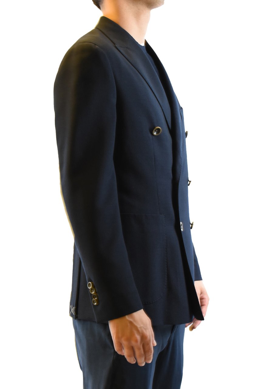 Peserico Jacket Blue Blauw