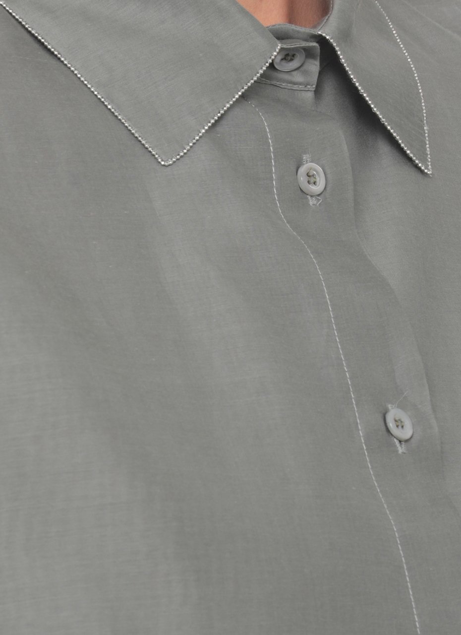 Peserico Shirts Green Lime
