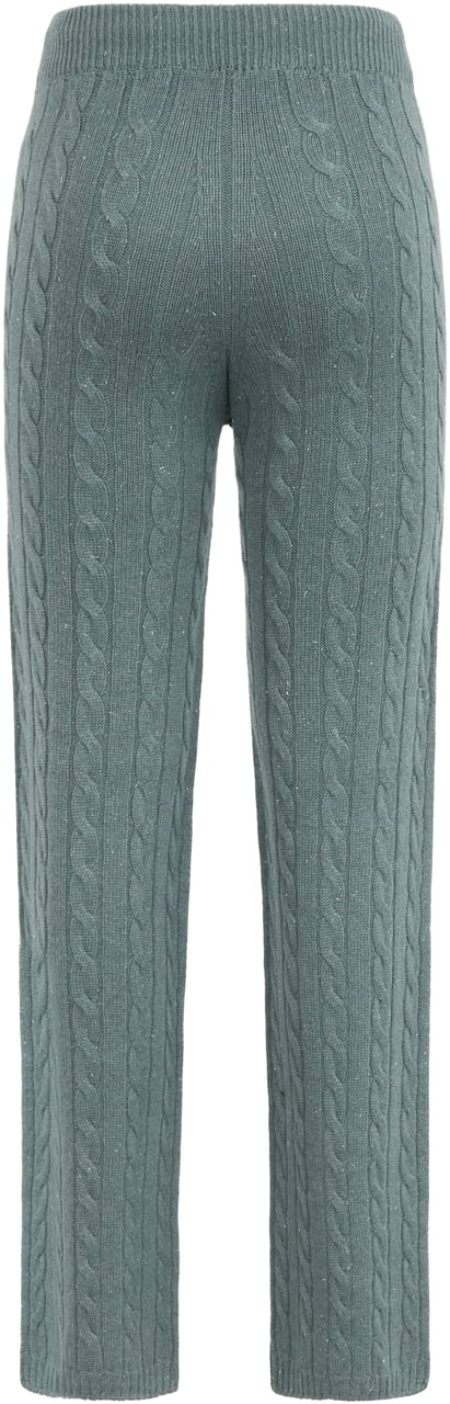 Peserico Petrol green pants, lightweight and versatile. Groen