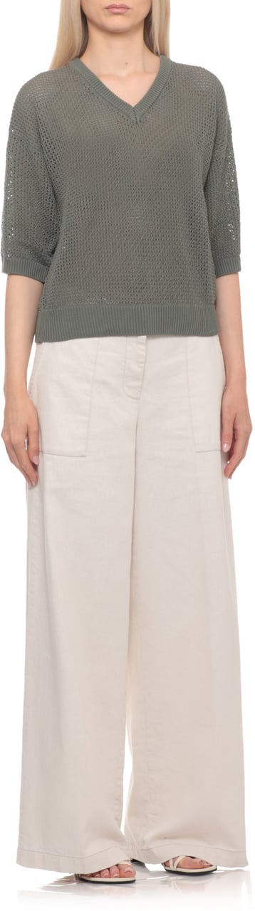 Peserico Sweaters Green Lime