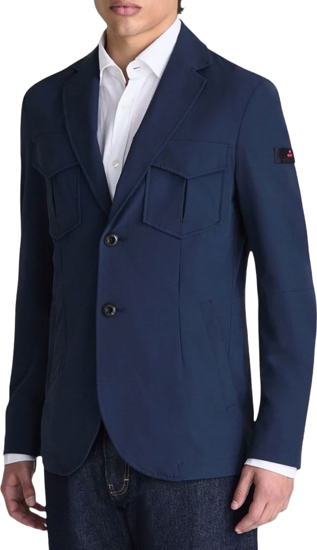 Peuterey Heren Jas Blauw