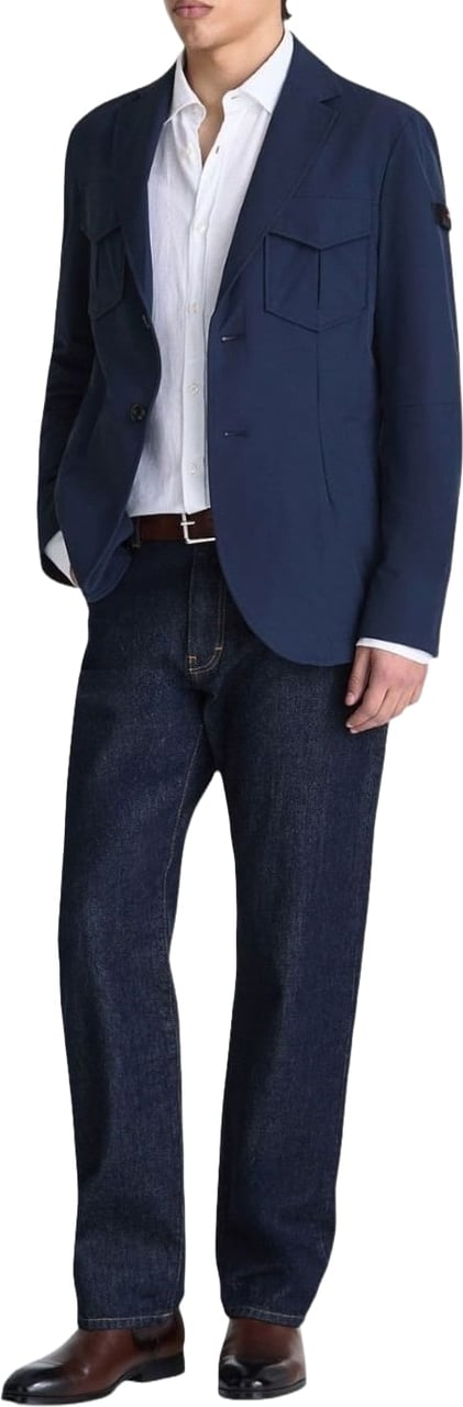 Peuterey Heren Jas Blauw