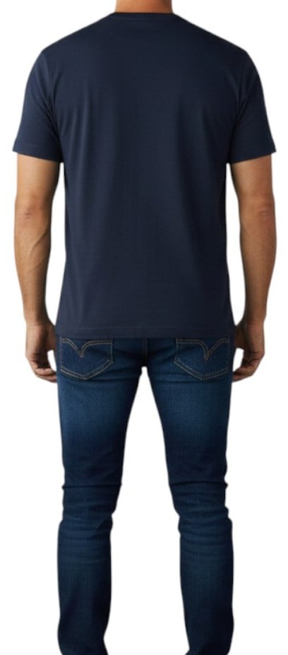 Peuterey Heren T-shirt Blauw