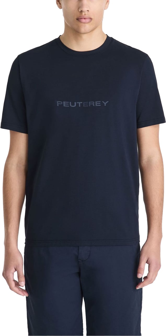 Peuterey New Otago T-shirts Donkerblauw Peu5796 Blauw