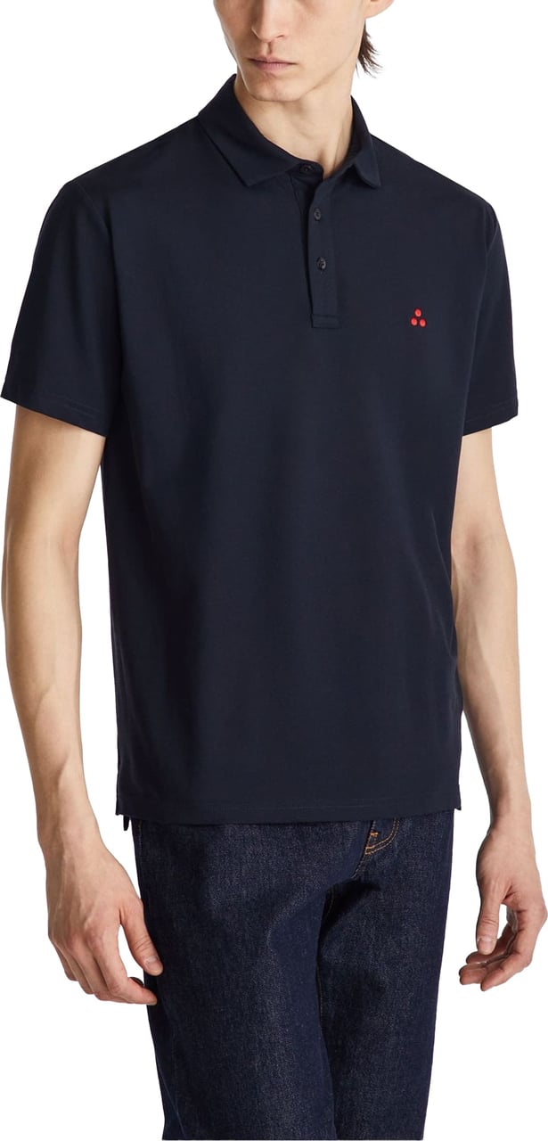 Peuterey Mezzola 02 Polos Donkerblauw Peu5471 Blauw