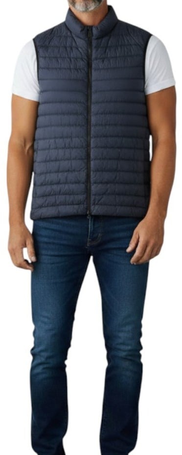 Peuterey Heren Bodywarmer Blauw