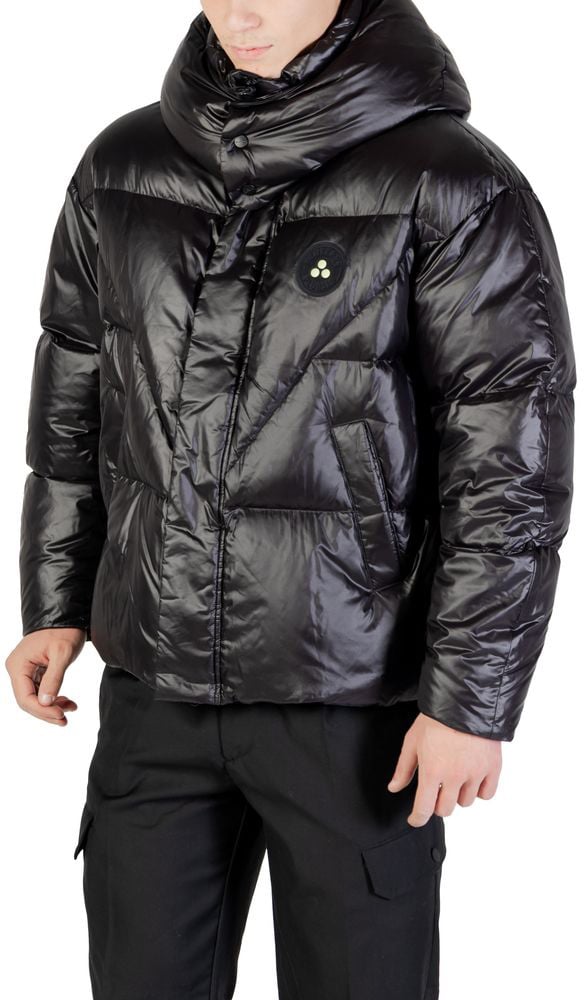 Peuterey Black Polyamide Jacket Zwart