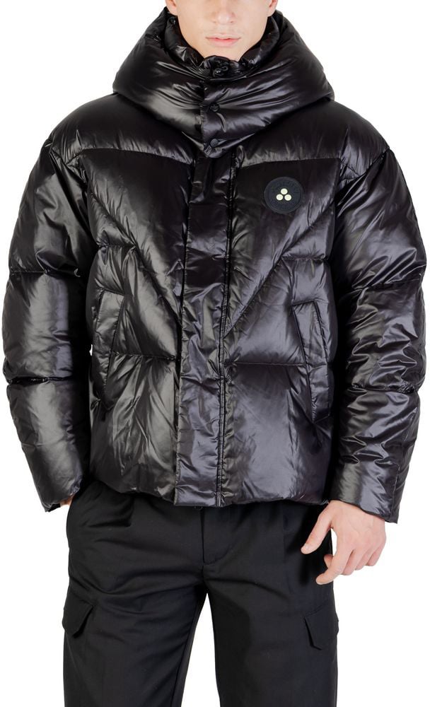 Peuterey Black Polyamide Jacket Zwart