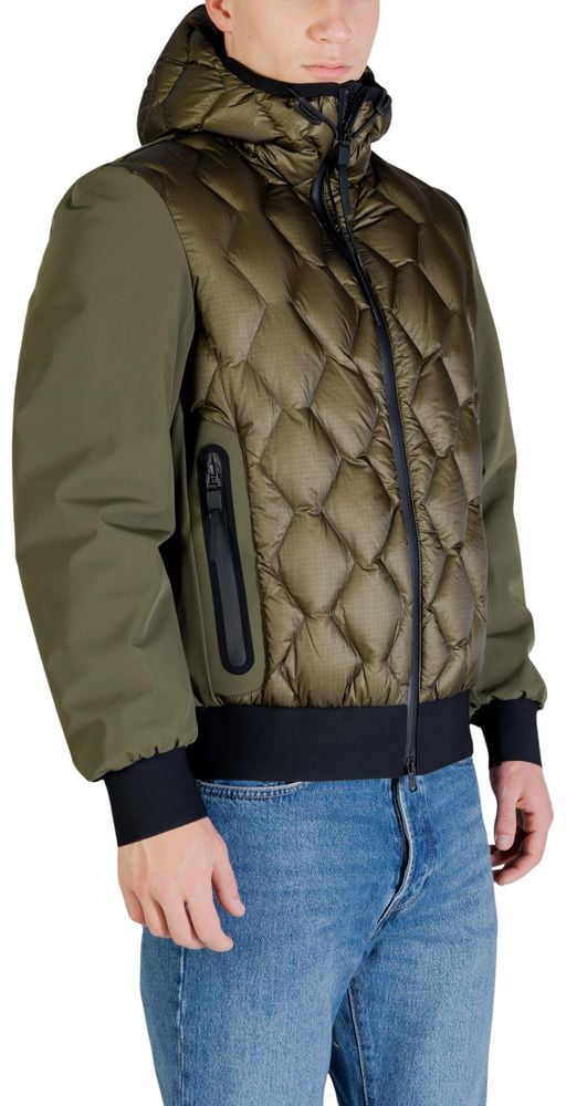 Peuterey Bicolor Polyamide Coat Divers