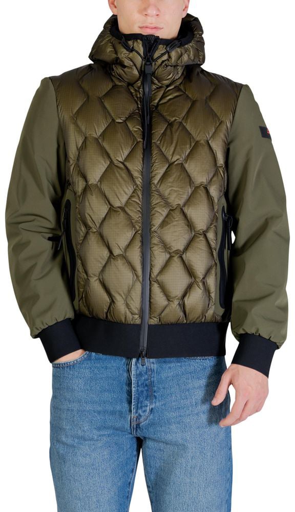 Peuterey Bicolor Polyamide Coat Divers