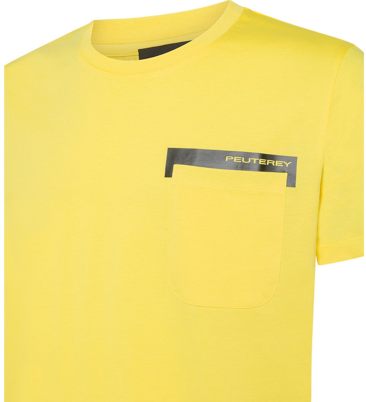 Peuterey Heren T-Shirt Geel