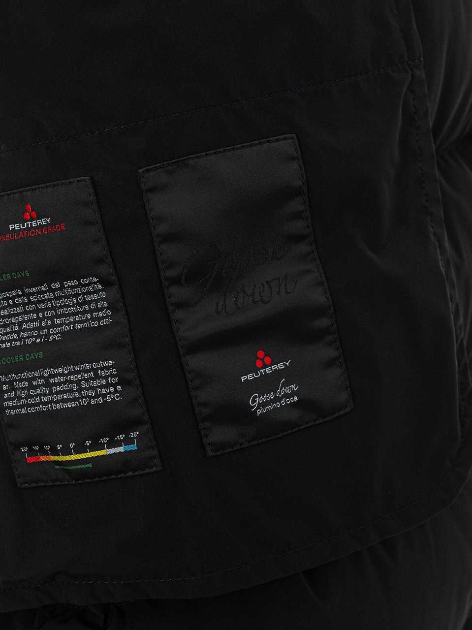 Peuterey Down Jackets Black Divers