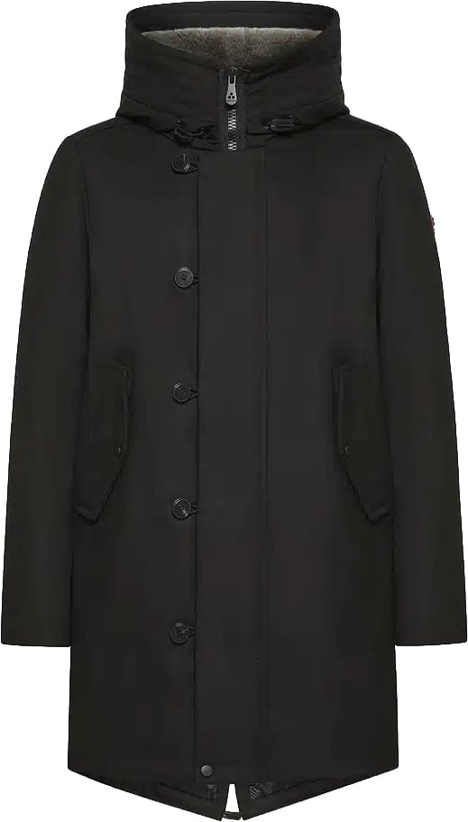 Peuterey Kasa KI 03 Fur Black Zwart