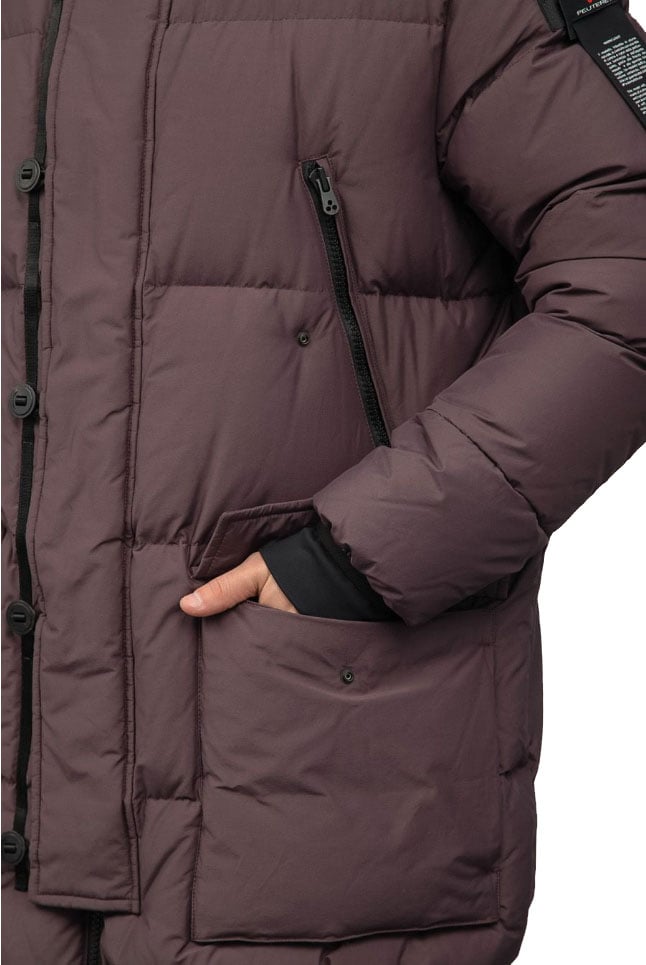 Peuterey parka hammond viola Paars