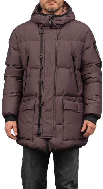 Peuterey parka hammond viola Paars