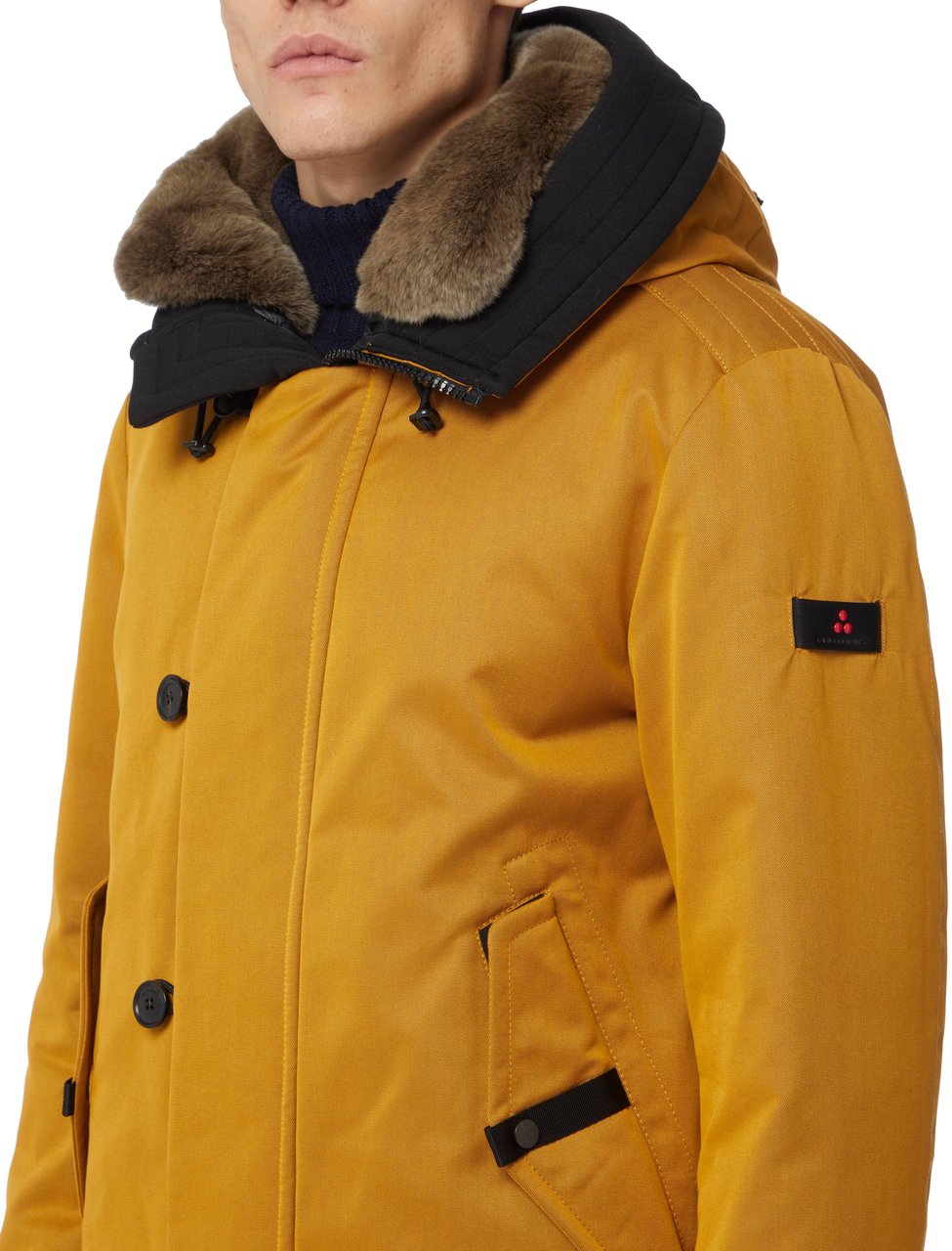 Peuterey parka kasa giallo Geel