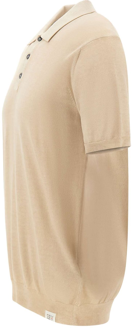 Peuterey T-Shirts And Polos Beige Beige