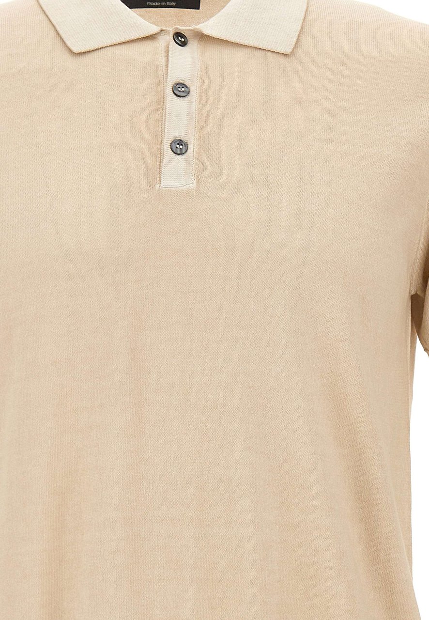Peuterey T-Shirts And Polos Beige Beige