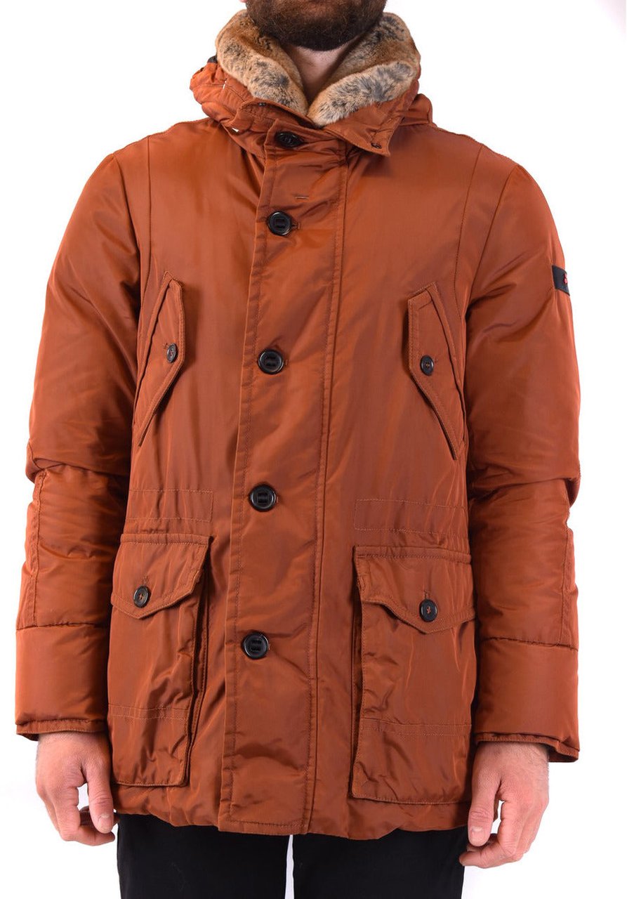 Peuterey Men Jacket Oranje