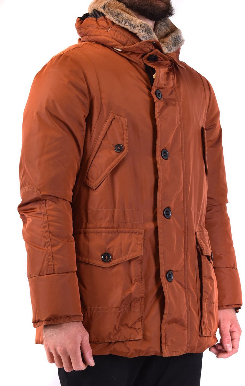 Peuterey Men Jacket Oranje