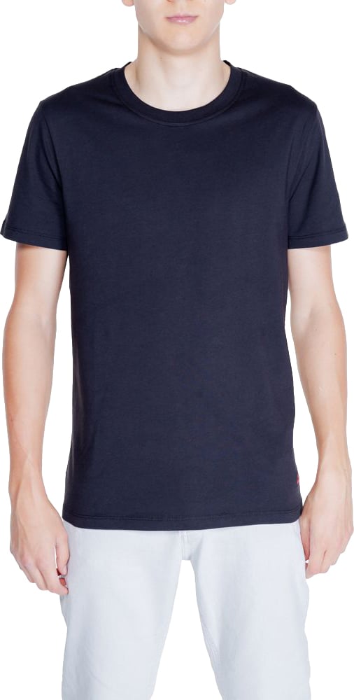 Peuterey Black Cotton Clothing Zwart
