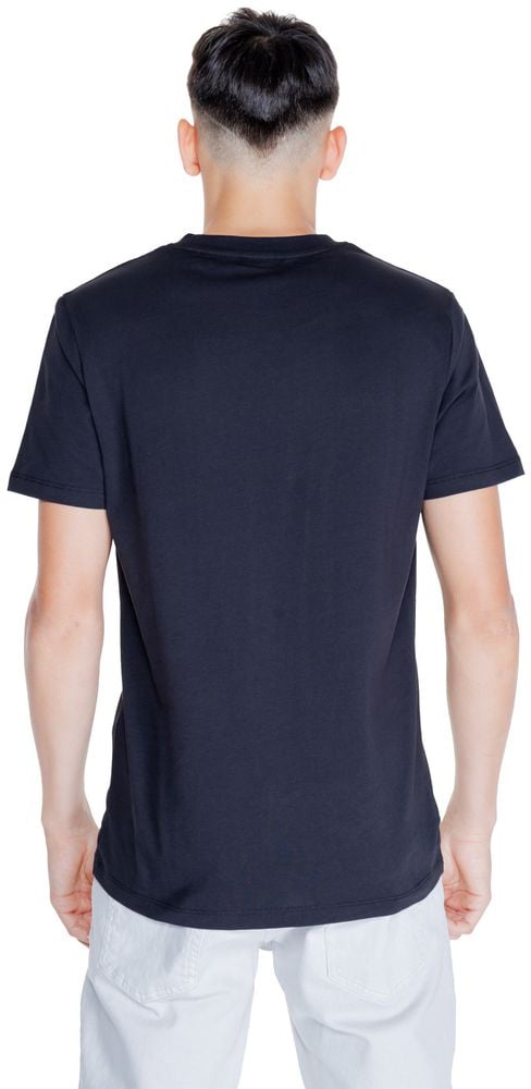 Peuterey Black Cotton Clothing Zwart