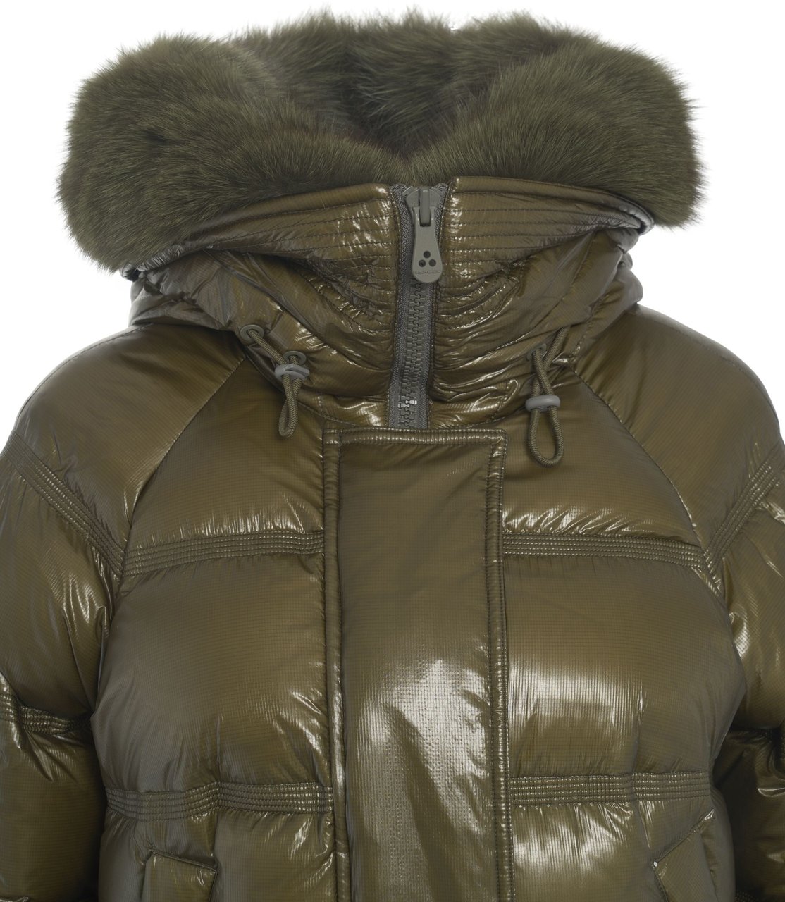 Peuterey Quilted down jacket 'Takan' Groen