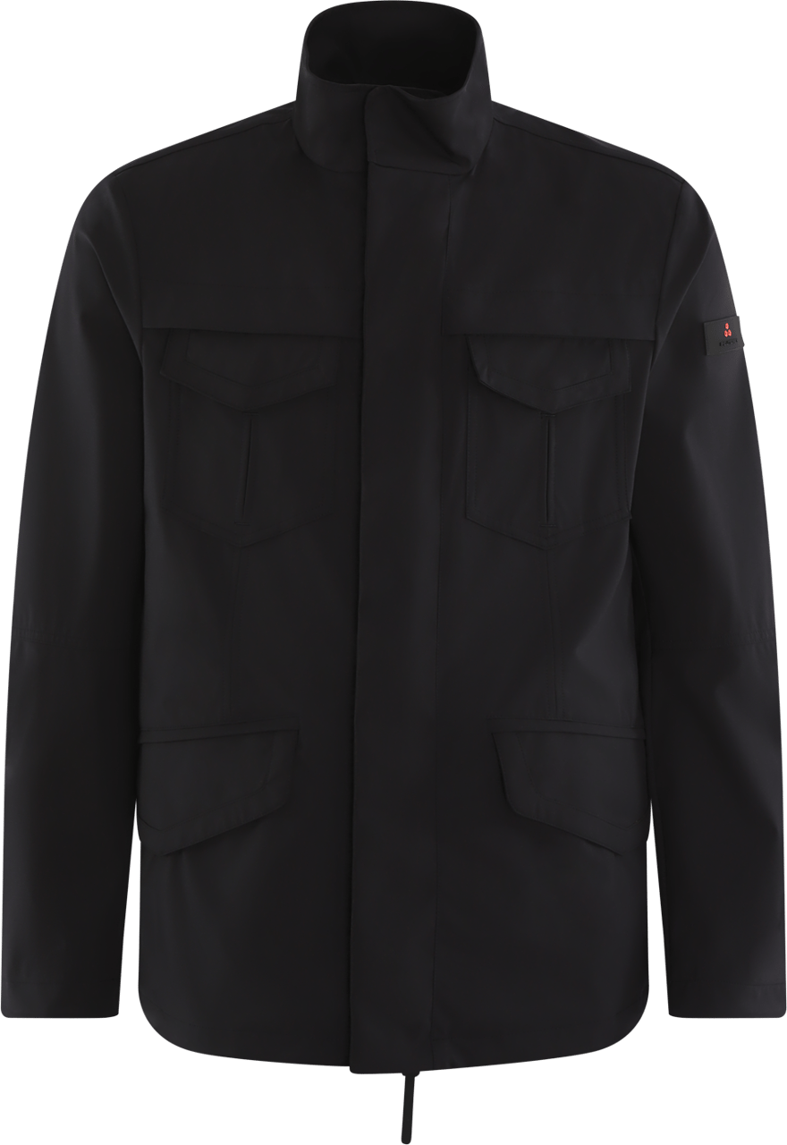 Peuterey Heren Metal MDN 07 Jacket Zwart Zwart