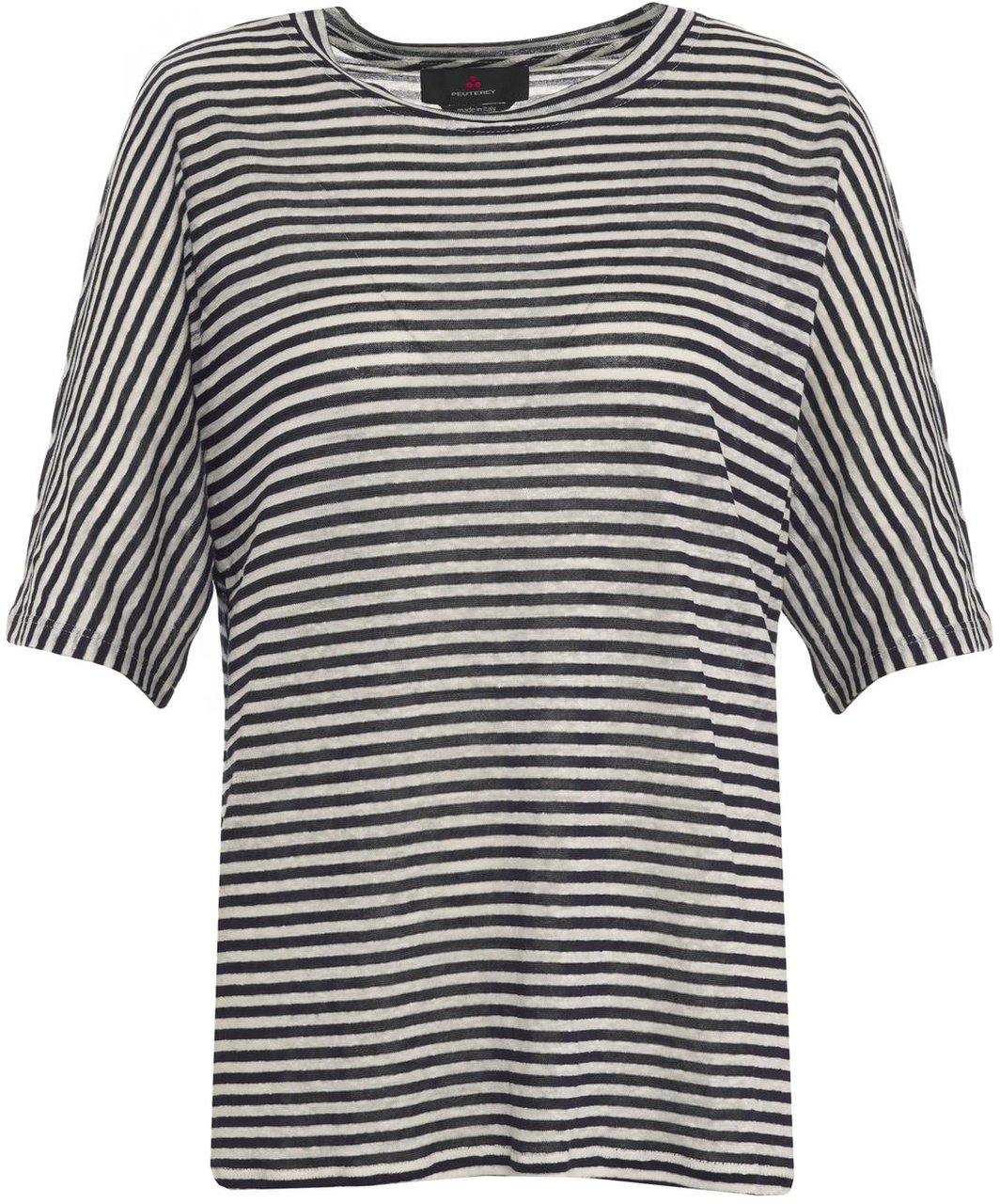 Peuterey Striped t-shirt 'Costantine' Blauw