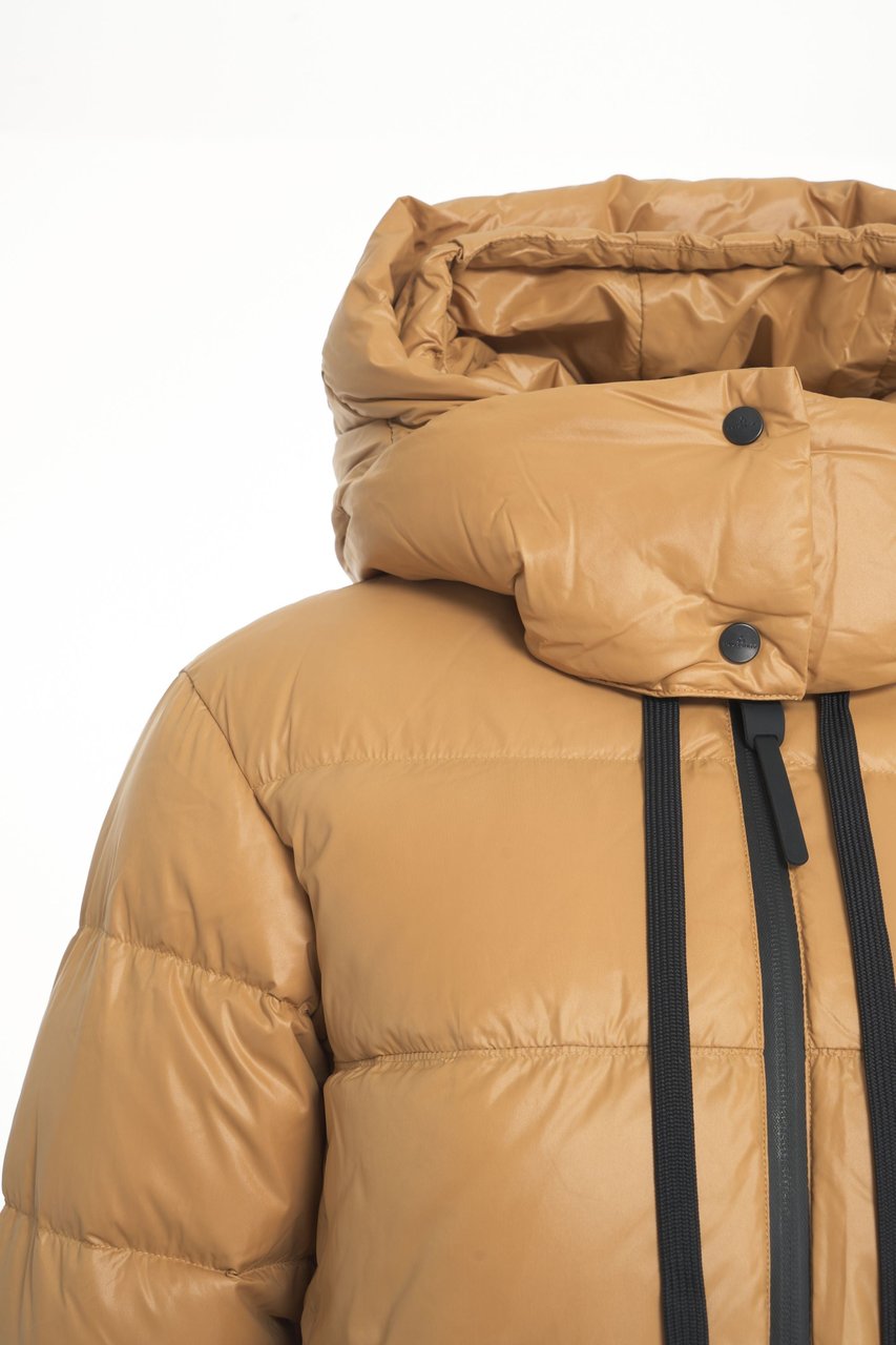 Peuterey Quilted down jacket 'Kenid' Beige