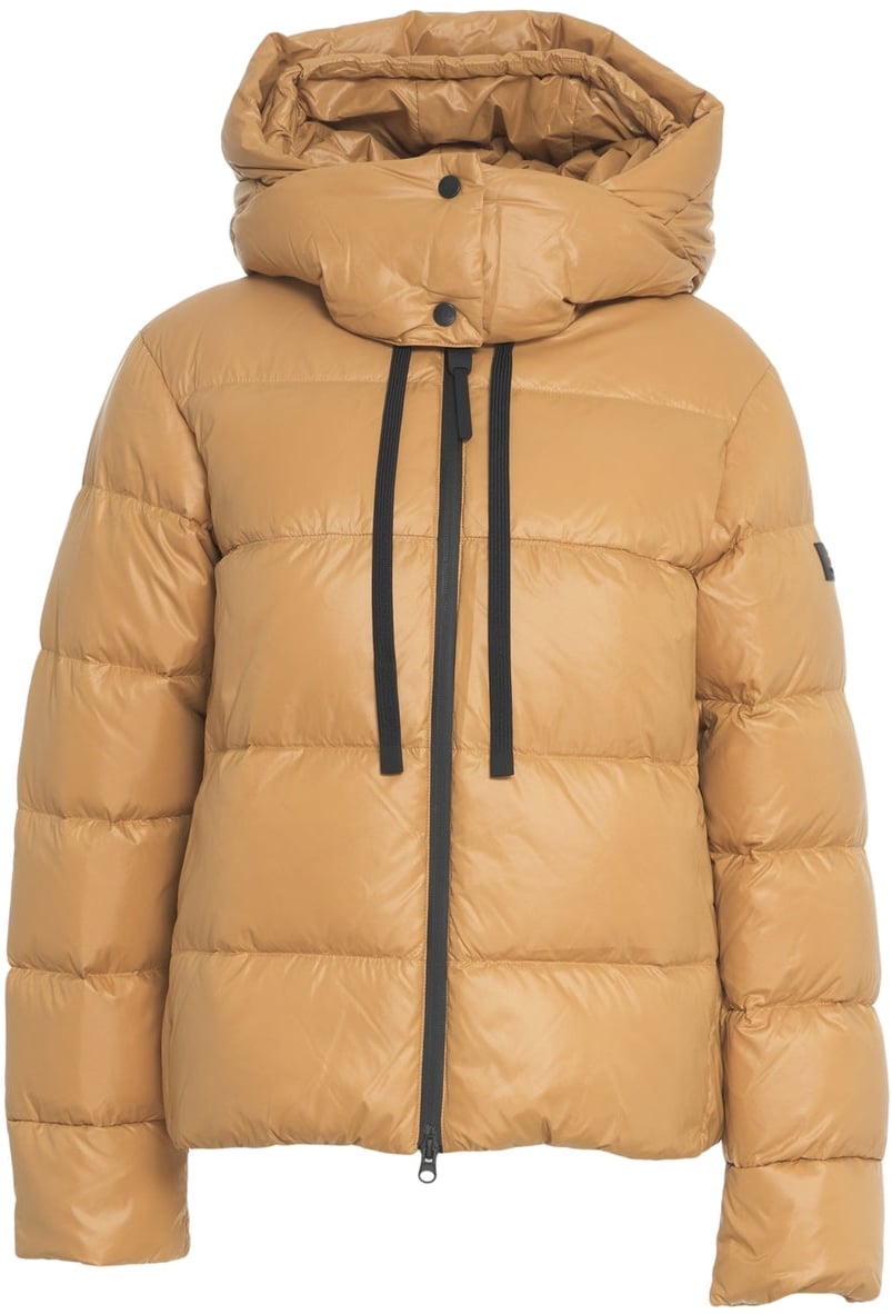 Peuterey Quilted down jacket 'Kenid' Beige