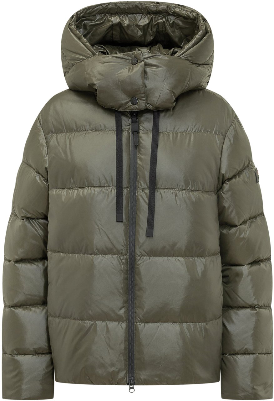 Peuterey Kenid Lks Piumino Con Cappuccio Donkergroen