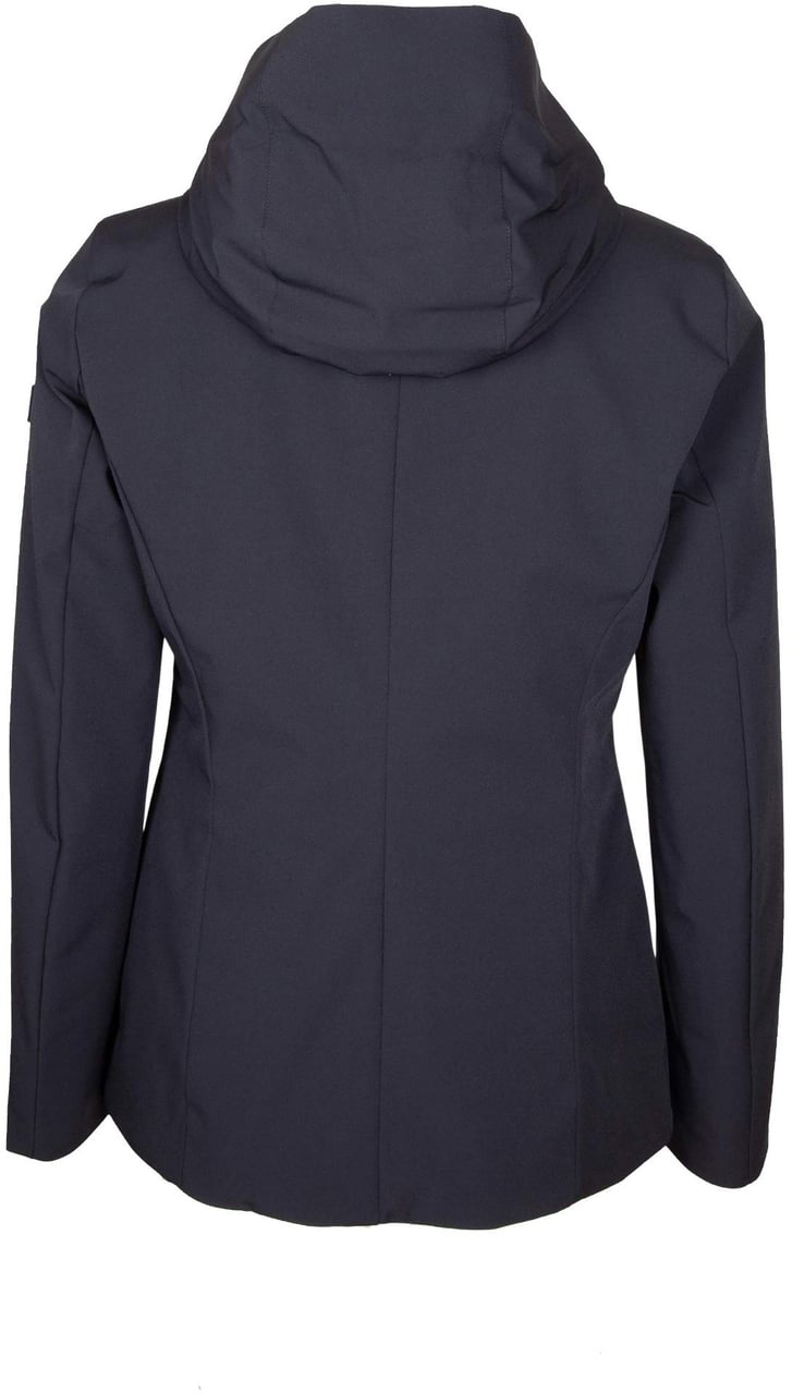 Peuterey Peuterey farquar jacket in bi-stretch nylon, black Zwart