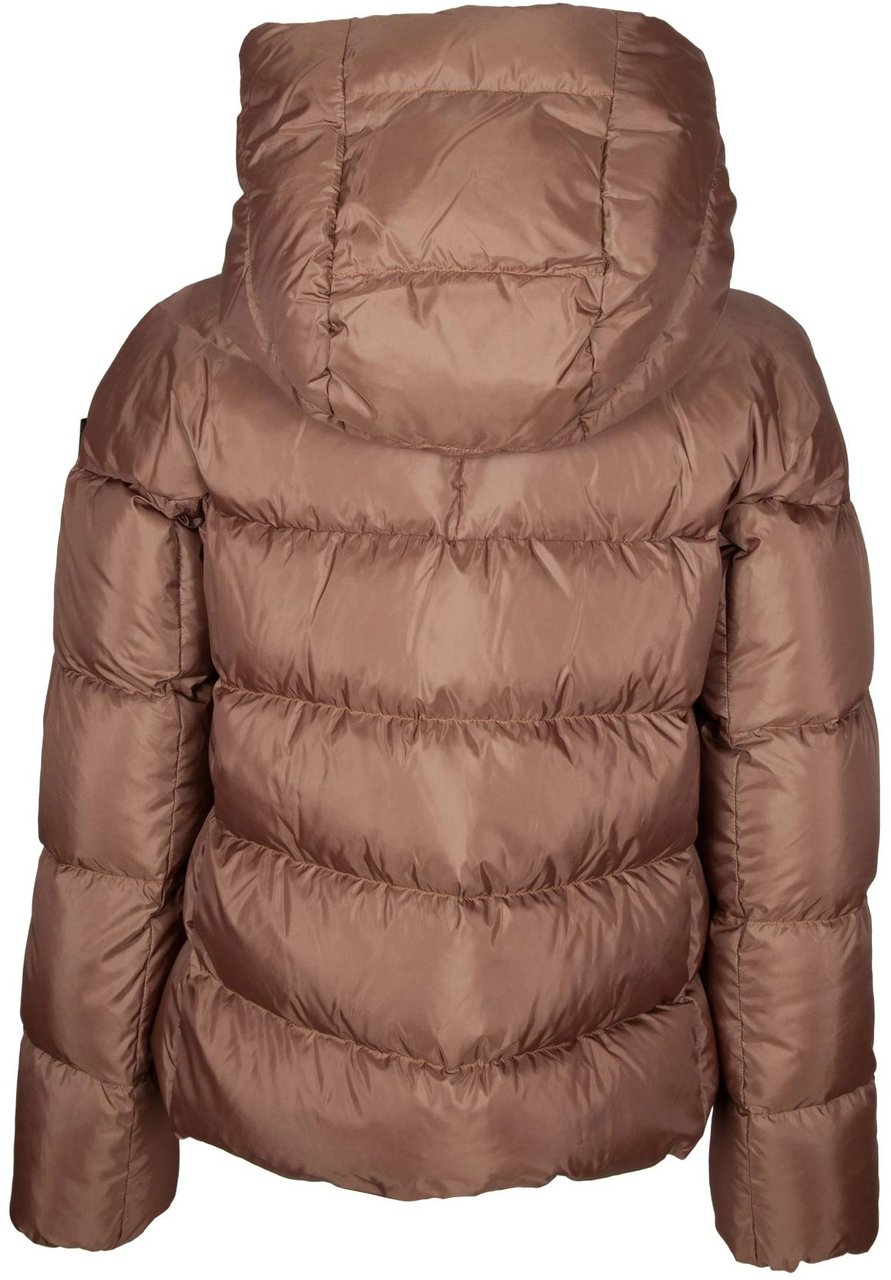Peuterey Peuterey tucano mqn superlight down jacket in recycled fabric, brown Bruin