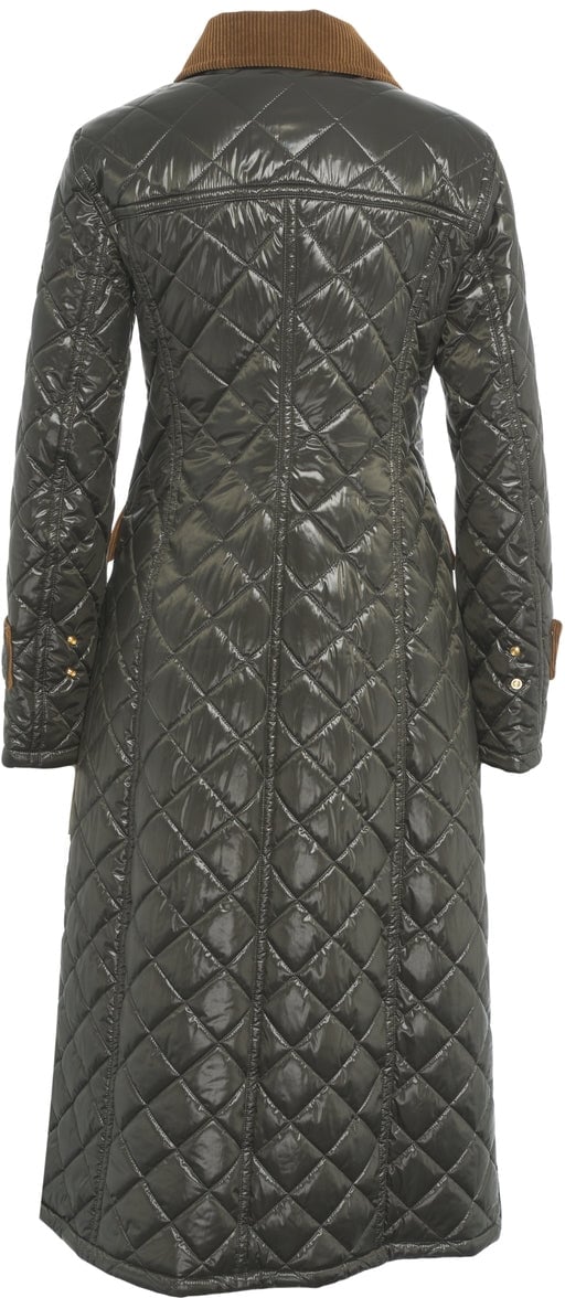 Peuterey Quilted coat 'Roderik' Groen