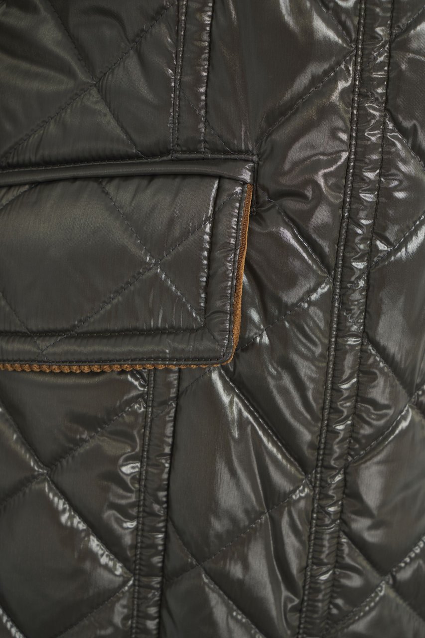 Peuterey Quilted coat 'Roderik' Groen