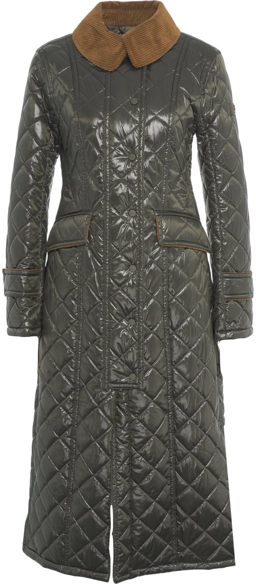 Peuterey Quilted coat 'Roderik' Groen