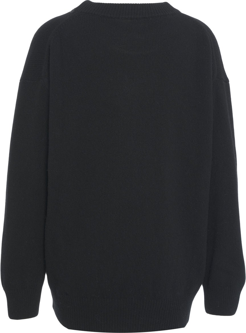 Peuterey Wool sweater 'Costance' Zwart