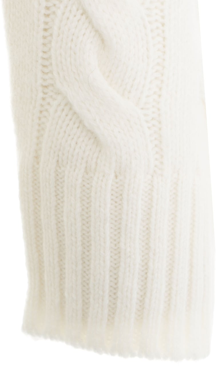 Peuterey Cable knit sweater 'Lapierre' Wit