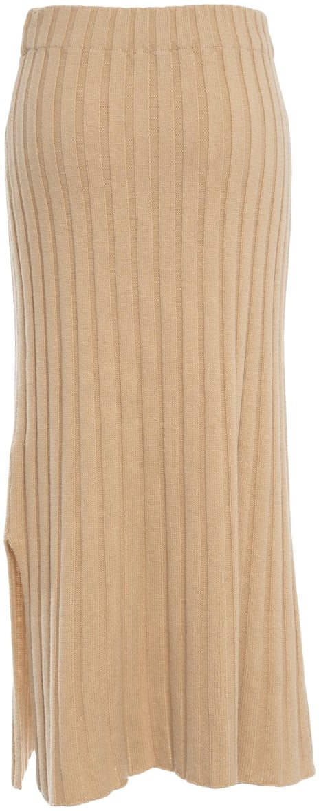 Peuterey Knit midi skirt 'Vernon' Beige