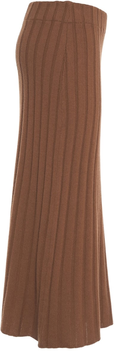Peuterey Knit midi skirt 'Vernon' Bruin