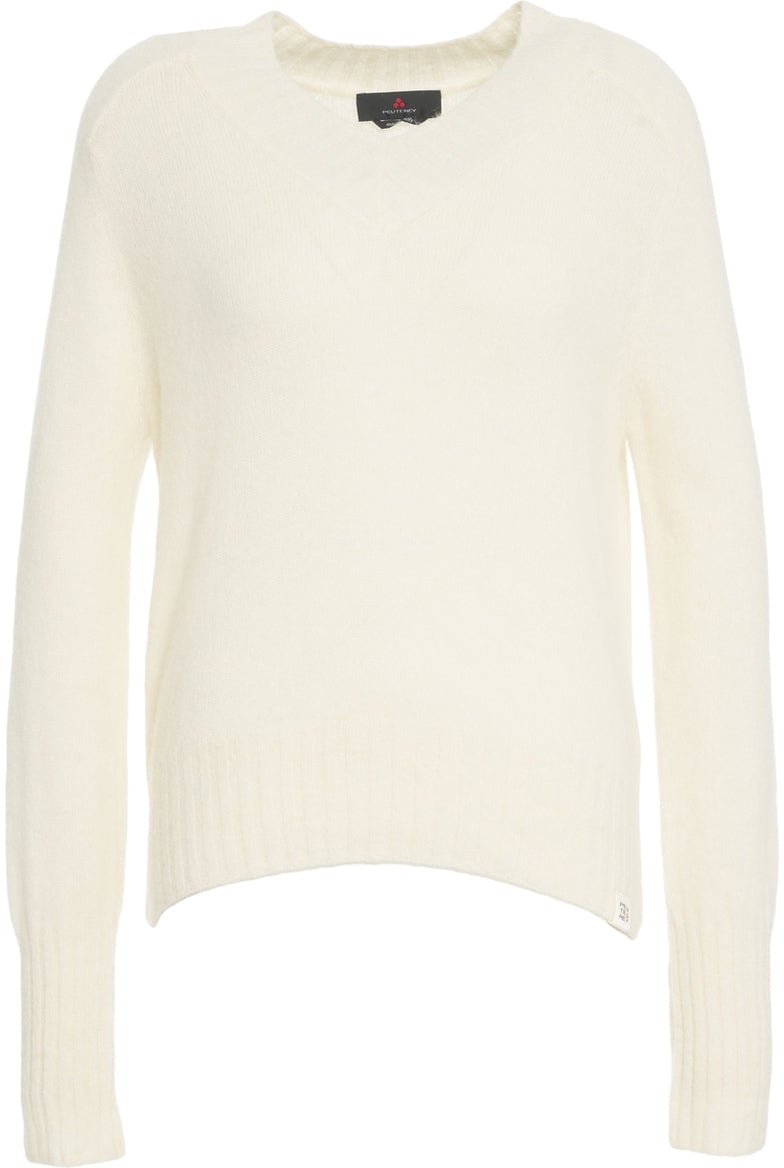 Peuterey Alpaca blend sweater Wit